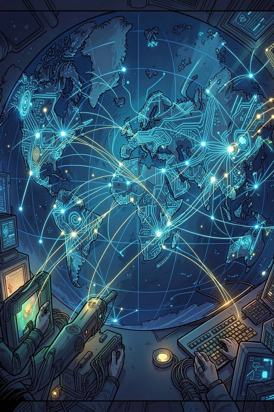 Global supply chain network exposure
